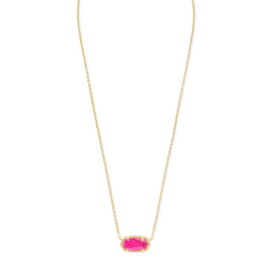 Kendra Scott Elisa Pendant Necklace in Azalea Illusion
