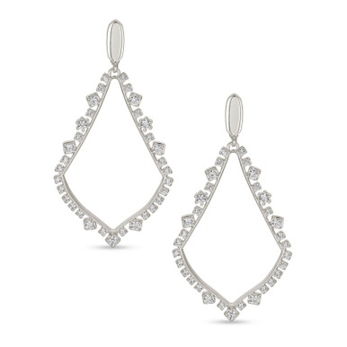 Kendra Scott Sophee Crystal Clip-On Drop Earrings