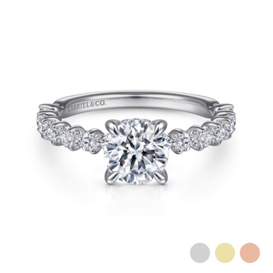 Zelmira Hidden Halo Straight Setting