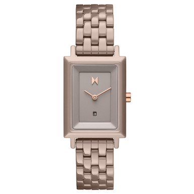 MVMT 26MM Signature Square Ceramic Cashmere Taupe Women's Watch