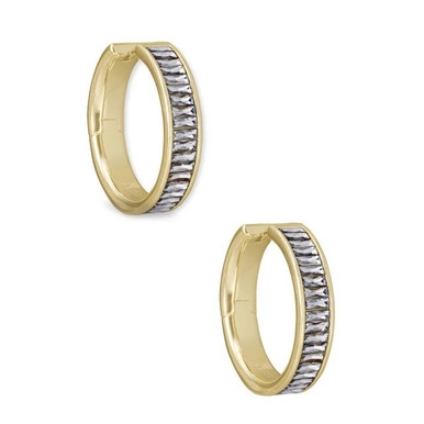 Kendra Scott Jack Hoop Earrings in Crystal