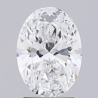 2.06CT Oval D VVS1 Lab Grown Diamond 2960