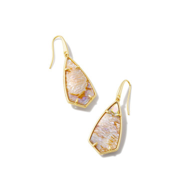 Kendra Scott Camry Drop Earrings in Iridescent Abalone