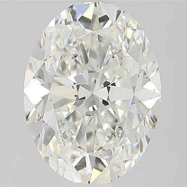 1.11CT Oval G SI2 Natural Diamond 3553