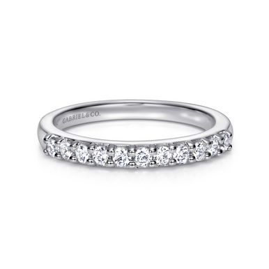 Hart Straight Pave Diamond Wedding Ring (1/5 TCW)