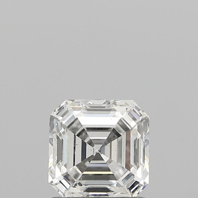 1.01CT Asscher F SI1 Lab Grown Diamond 1081
