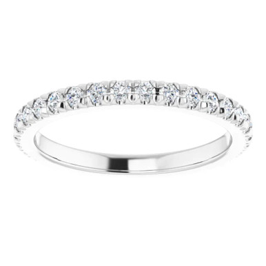 Shiloh Straight Diamond Wedding Ring (2/5 TCW)