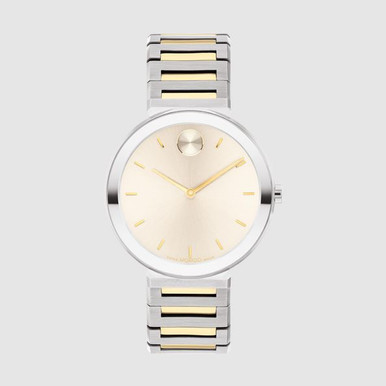 Movado 34MM BOLD Horizon Two-Tone Women's Watch | Gage