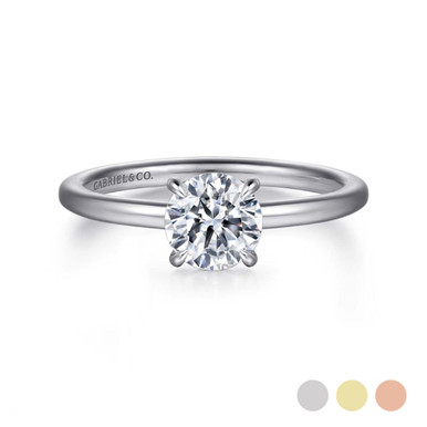 Cari Solitaire Hidden Halo Setting