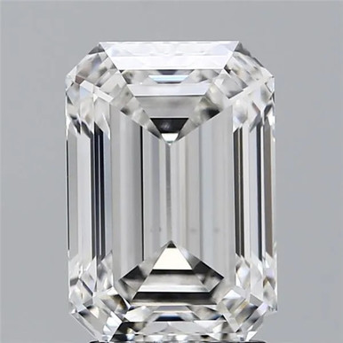 1.90CT Emerald G VVS2 Lab Grown Diamond 0441