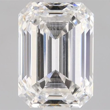1.25CT Emerald F VS2 Lab Grown Diamond 6814