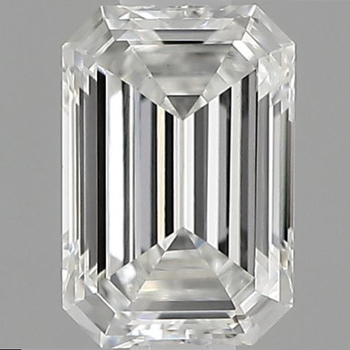 0.50CT Emerald F VS1 Lab Grown Diamond 6639