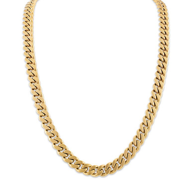 Bulova 10MM Gold-Tone Stainless Steel Curb Chain