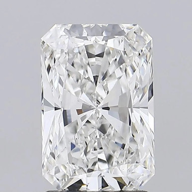 2.10CT Radiant F VS1 Lab Grown Diamond 5756