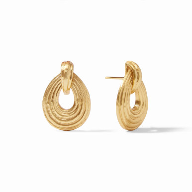 Julie Vos Havana Demi Doorknocker Earrings