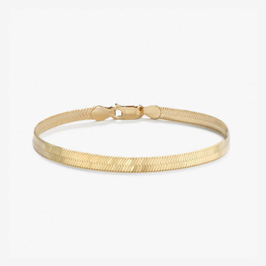 14kt Gold BYO Charm Paperclip Bracelet - La Kaiser