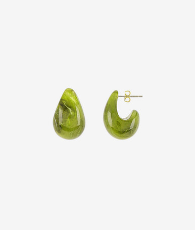 SHASHI Green Odyssey Earrings