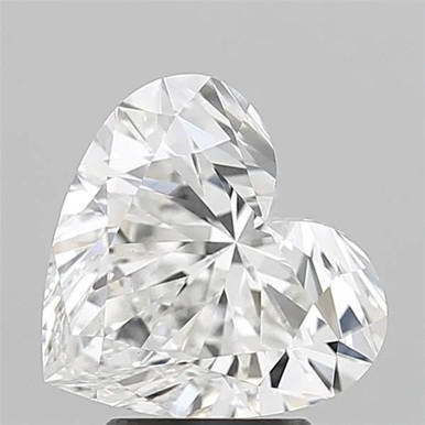 3.08CT Heart F VS1 Lab Grown Diamond 7599