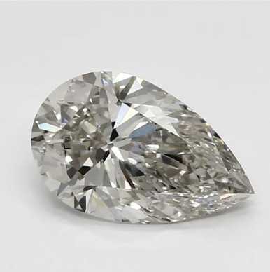2.63CT Pear H VS1 Lab Grown Diamond 0977