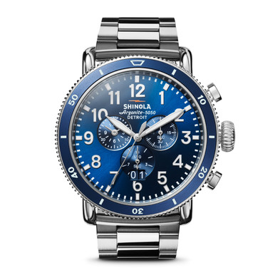 Shinola 48MM Runwell Sport Chrono Blue Men's Watch