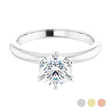 Brittany Hidden Halo Solitaire Setting