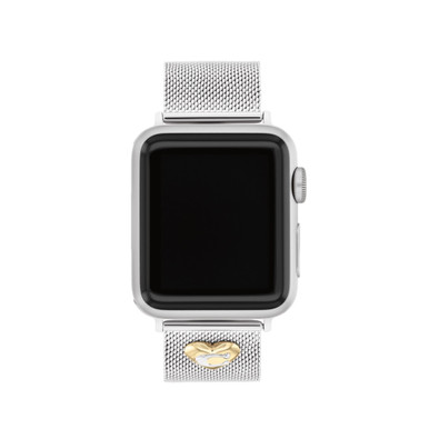 COACH Silver Apple Watch® Strap