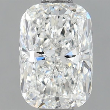 1.00CT Elongated Cushion F VS2 Lab Grown Diamond 2606
