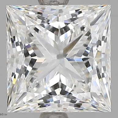 2.61CT Princess G VS1 Lab Grown Diamond 7574
