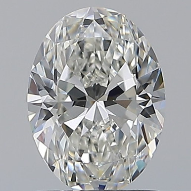 1.41CT Oval H VS1 Natural Diamond 7583