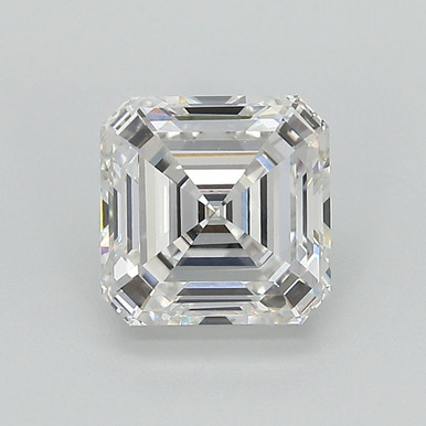 2.50CT Asscher G VVS2 Lab Grown Diamond 7664