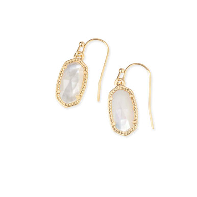 Kendra Scott Lee Drop Earrings in Ivory Mother of Pearl