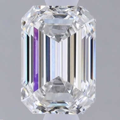 1.02CT Emerald F VVS2 Lab Grown Diamond 0012