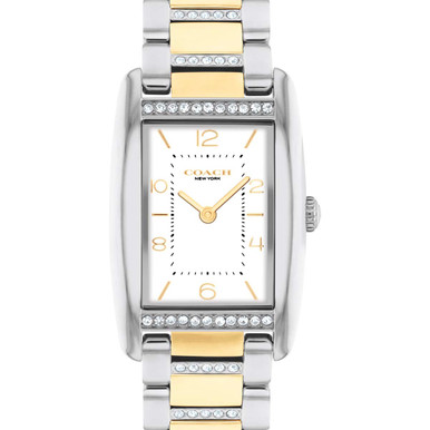 COACH 24MM Reese Two-Tone Crystal Women\'s Watch