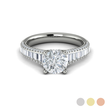 Lenora Channel Set Hidden Halo Straight Setting