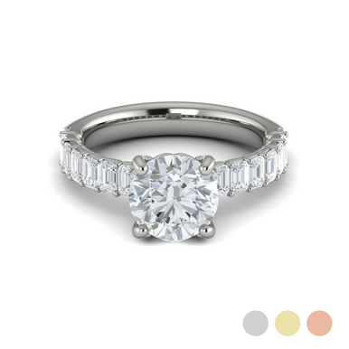 Cassandra Emerald Straight Setting