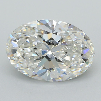 4.11CT Oval F VS1 Lab Grown Diamond 8092