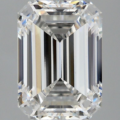 3.49CT Emerald F VS1 Lab Grown Diamond 3845