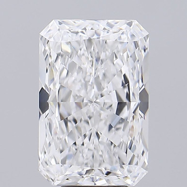 5.52CT Radiant D VVS1 Lab Grown Diamond 6043
