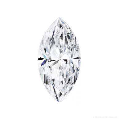 Gage Premium Select Marquise Cut Colorless Moissanite 10.0 x 5.0mm (1.00 CT. DEW)