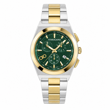 Ferragamo Men's Vega Upper East Chrono Watch