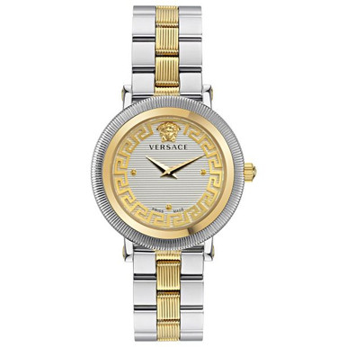 Versace Greca Flourish Two-Tone Women's Watch, 35 mm