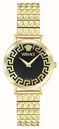 Versace Daedalus Analog Gold Tone Women's Bracelet Watch