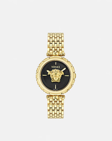 Versace Medusa Heritage Gold Tone Women's Bracelet Watch