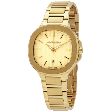 Mathey-Tissot Evasion Quartz Gold Dial Men's Watch