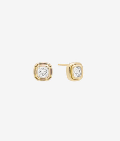 SHASHI Reagan Cushion Stud Earring