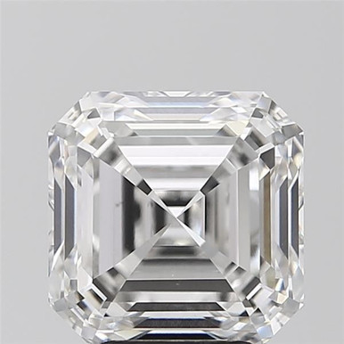 4.50CT Asscher E VS1 Lab Grown Diamond 0085