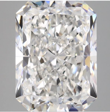 Radiant 4.96ct F VS1 Lab Grown Diamond 7946