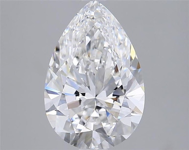 2.53CT Pear E VVS2 Lab Grown Diamond 1011