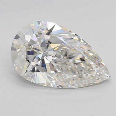 5.03 CT Pear E VS1 Lab Grown Diamond 3289