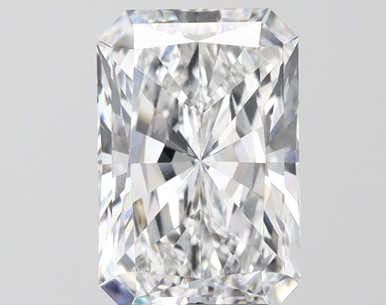 3.49CT Radiant D VVS2 Lab Grown Diamond 2114